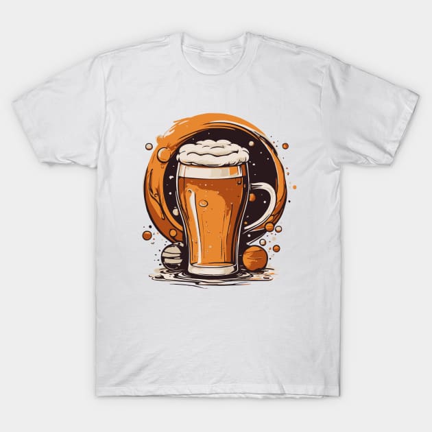 Beer T-Shirt by CurlyLamb